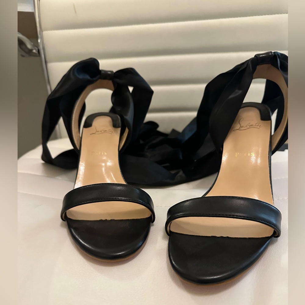 black heels